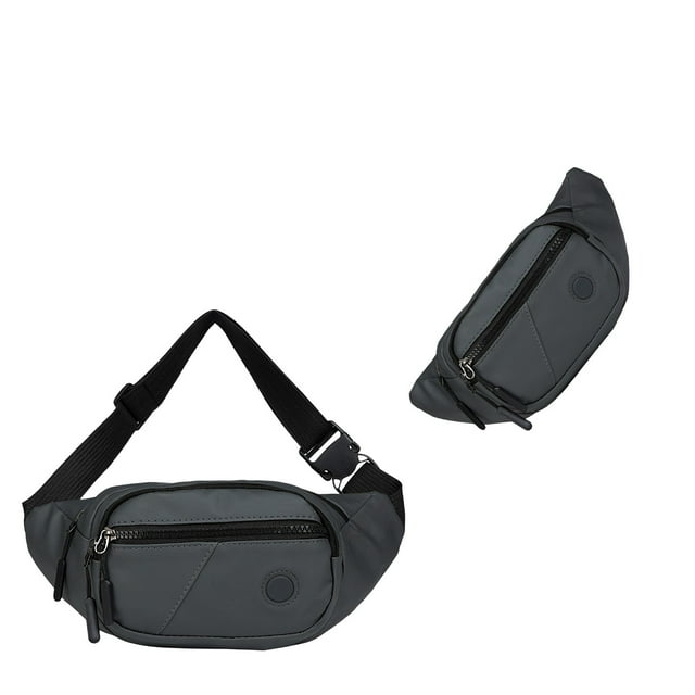 Crossbody Bag Men's Watertight Material Chest Bag Multifunctional Sports Outdoor Leisure Shoulder Backpack Messenger Bag