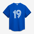 thumbnail image 3 of Men's-Mitchell & Ness Jose Bautista Blue Toronto Blue Jays Authentic Batting Practice Jersey, 3 of 3