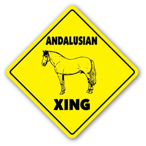Andalusian Crossing [3 Pack] of Vinyl Decal Stickers |for Laptop Car