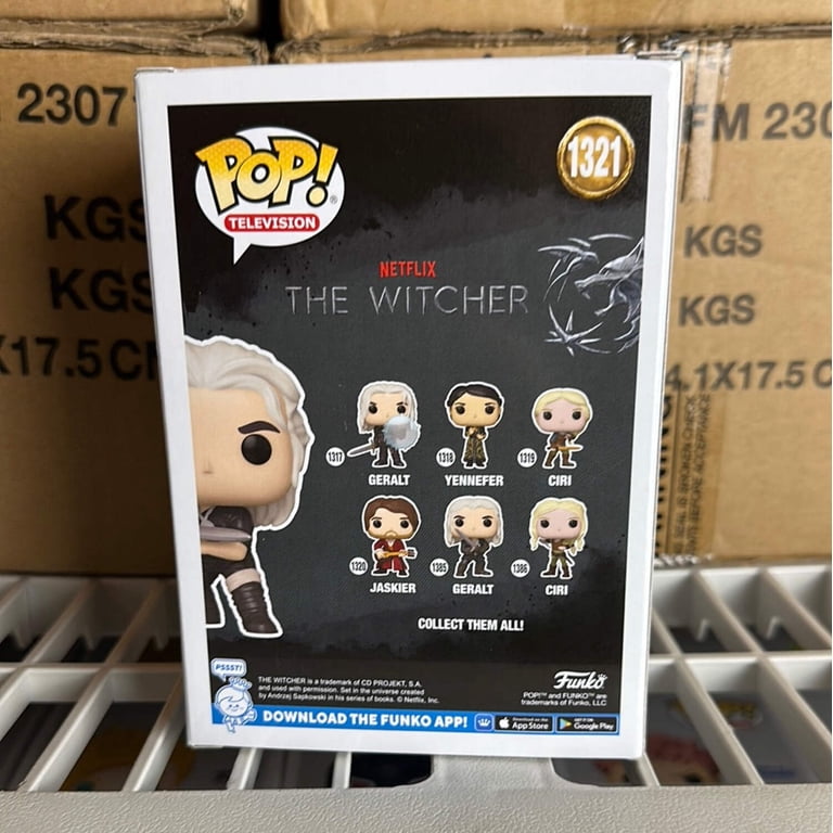 The Witcher Geralt Training Funko Pop! Television Vinyl Figure 