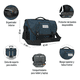 thumbnail image 5 of Mochila Mensajera para Laptop Azul, 5 of 5