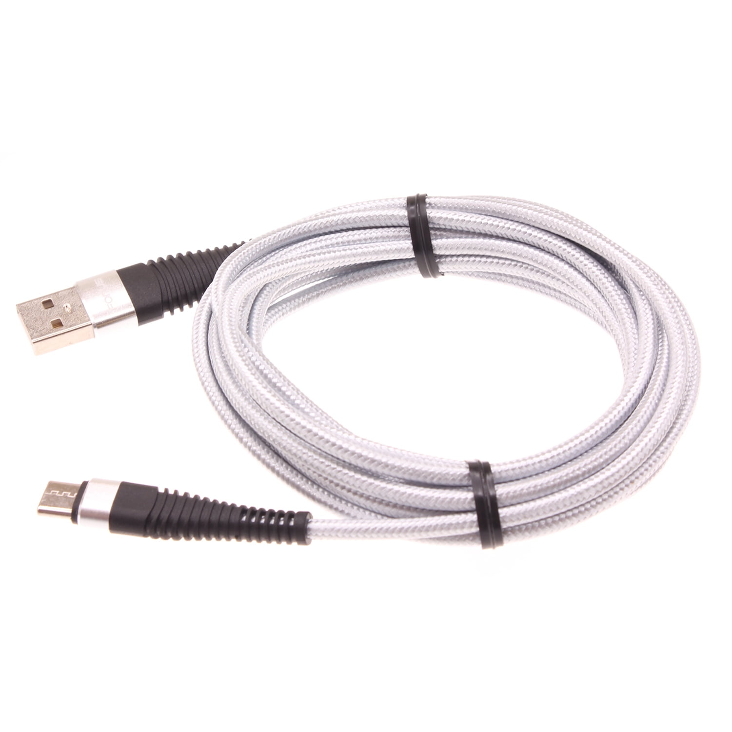 10ft USB-C Cable Long Charger Cord Type-C Power Wire Braided Fast Charge W5W for Samsung Galaxy Tab S5e 10.5,S4 10.5,S7 (2020),A 8.4 (2020),A7 10.4 (2020),10.1 (2019),View 2 (2019),S9,Plus