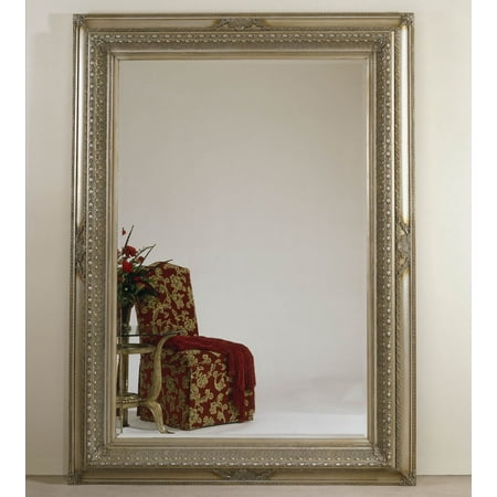 Bassett Old World Castello Leaner Mirror In Antique Silver Com