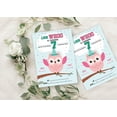 thumbnail image 4 of Darling Souvenir Green Birthday Invitation Card Printable Fill or Write In Blank Invites Party Supplies Pack Of 28 5 x 7 Inches, 4 of 5