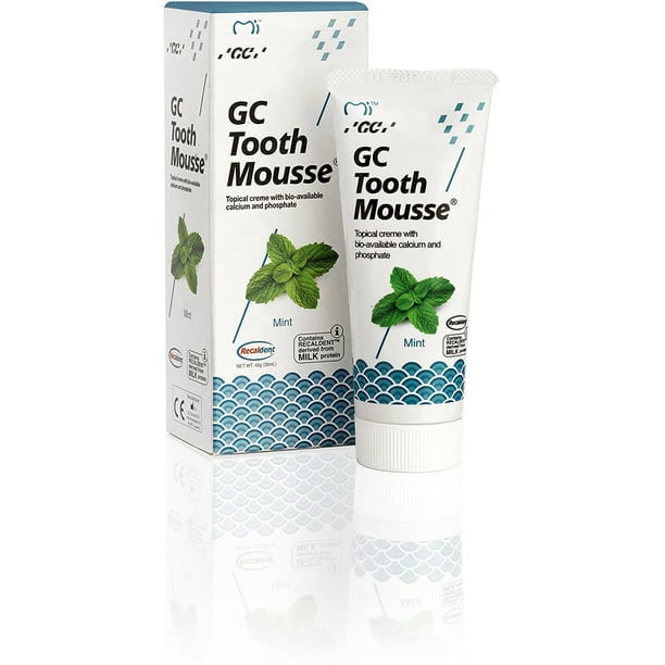 GC Tooth Mousse , Mint Flavor, 1Pack (40g)