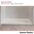 thumbnail image 3 of American Standard Bathing A8021T-RHO.020 Aspirations 60" X 36" Rectangular Shower Base -, 3 of 5