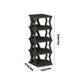 thumbnail image 2 of Todaioua 5 Tier Shoe Rack Organizer for Entryway, Bedroom, Closet - Sturdy Narrow Shoe Storage Cabinet, Multifunctional Shelves for Home, Easy Assembly, Durable Design, 2 of 5