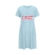thumbnail image 4 of TaTaai Oversized Printed Nightshirt for Women, Soft Short Sleeve Nightgown, Breathable Sleep Dress, Casual Loungewear Top Gift, 4 of 4