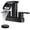 Matte Black, variant on 4 Inch Centerset Waterfall Bathroom Sink Faucet Matte Black 2 Handle Deck Mount Vanity Tap