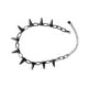 thumbnail image 1 of Jumpingount Nuevos remaches Gargantillas Punk Goth Gargantilla hecha a mano Collar Remache Collar Rock Gargantillas góticas Type3 NO3 Jumpingount AP000324-02, 1 of 6