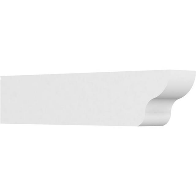Ekena Millwork RFTP06X08X36GRN 8 x 6 x 36 Po Standard Greensboro Architecture Grade Queue de Chevron PVC