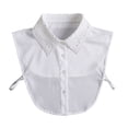 thumbnail image 1 of Cuello falso de encaje con cuello de camisa desmontable, blusa, media camisa, cuello falso falso, 1 of 8