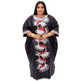 thumbnail image 2 of African Dresses For Women Luxury Boubou Material Rich Embroidery Design Long Dress, 2 of 5