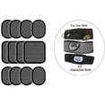 thumbnail image 1 of 12Pcs Belt Electrode Pads, Compatible with Abs Series, Replacement Electrode Pads for Slendertone Abdominal Muscle Building Belts, 1 of 4