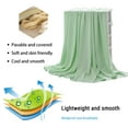 thumbnail image 5 of Ice Blankets for Hot Sleepers and Night Sweats, Ice Blanket for All-Season, Ultra-Cool Lightweight Blanket, Ice Blankets Absorbs Body Heat to Keep, Must Have Household Items, 5 of 7