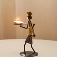 thumbnail image 2 of Metal Candlestick Handmade Candle Holder Wedding Table Centerpieces Home Decoration Type 12, 2 of 6