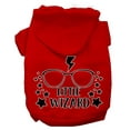 thumbnail image 6 of Pet Dog  Cat Hoodie Screen Printed, "Little Wizard", 6 of 10