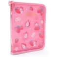 thumbnail image 2 of My Melody A5 File with Fastener Hp Clear Pouch with Zipper School Supplies, 2 of 4