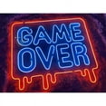 thumbnail image 2 of Handmadetneonsign Game Over Neon Sign, Game Player Led Light, Gamer Neon Light, Gaming Led Sign, Game Room Wall Decor, Business Wall Art, Perfect Gift, Wall Décor, 2 of 4