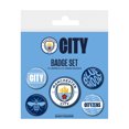 thumbnail image 1 of Manchester City FC Badge Set (Pack of 5), 1 of 2