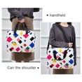 thumbnail image 6 of FORMRS 16" Laptop Bag Carrying Sleeve Case with Handle Travel Shoulder Briefcase, Cartoon Graphic, 6 of 8