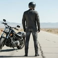 thumbnail image 5 of Milwaukee Leather MDM5001 Men's Black Armored Motorcycle Riding Denim Jeans Reinforced with Aramid Fibers 34, 5 of 9