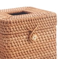 thumbnail image 4 of Funda cuadrada para caja de pañuelos de ratán DECRAFTS, 15 x 15 x 14 cm, color natural, 4 of 7