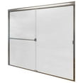 thumbnail image 2 of Basco CLCH05A5656RNOR Classic 56" High X 56" Wide Bypass Framed Tub Door - Bronze, 2 of 7