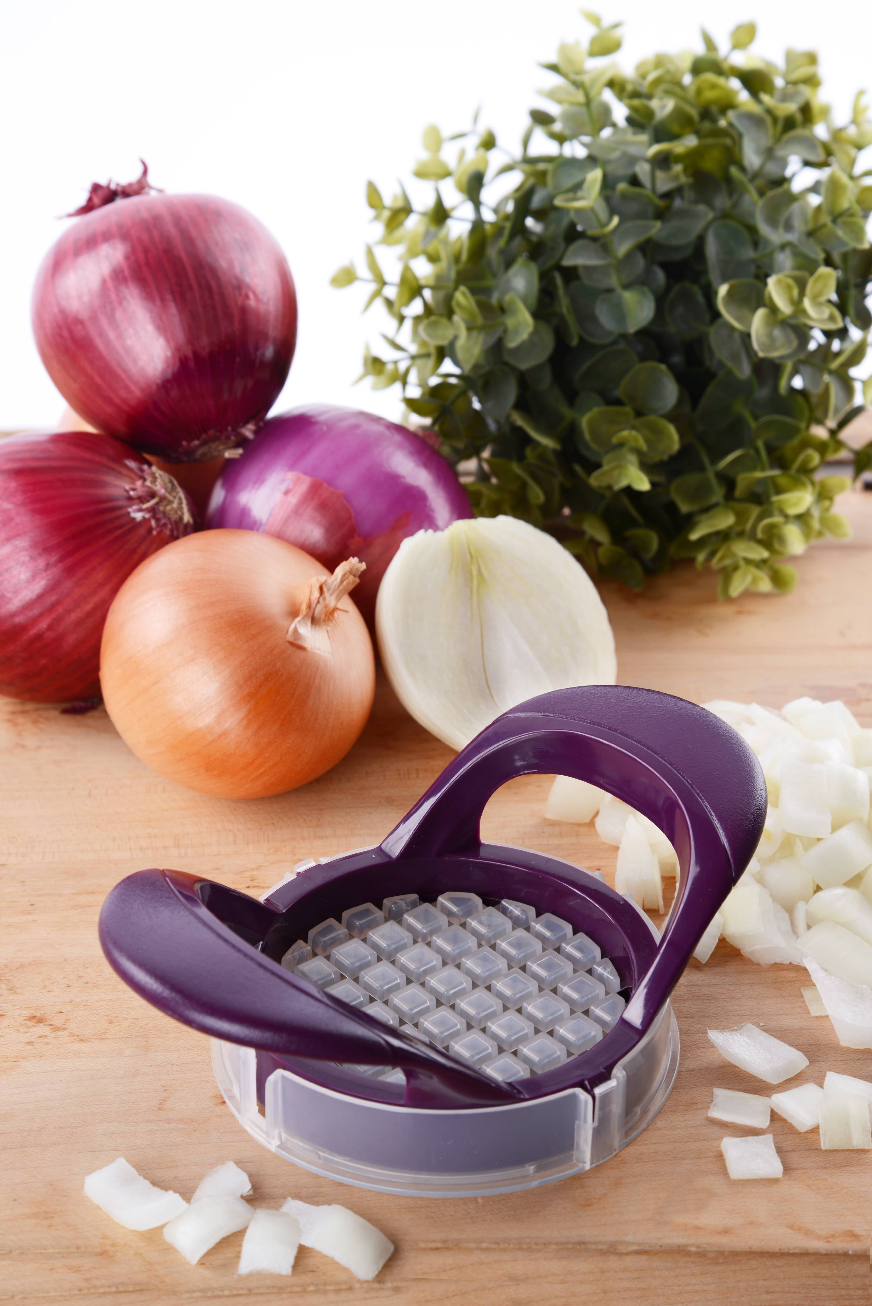 Prepara Onion Chopper, One Size, Purple