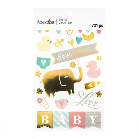 UPC: 0191518574258 | Baby Icons Sticker Book by Recollections™