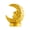 Gold, variant on Middle Eastern Resin Moons God Cultural Decor for Festivities
