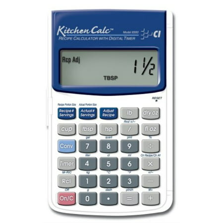 Calculated Industries 8300 KitchenCalc - Recipe Scaling (Best Recipe Nutrition Calculator)