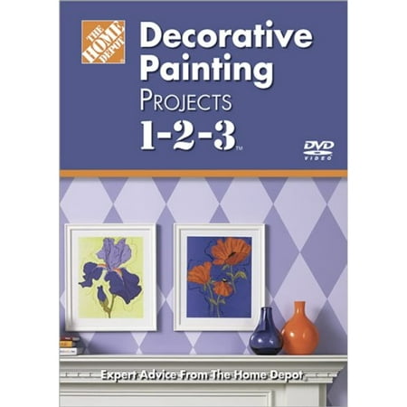 Decorative Painting Projects 1-2-3 the Home Depot Decorative Painting Projects 1-2-3 DVd Video Expert Advice From The Home Depot