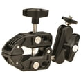 thumbnail image 1 of CHUANK Camera Clip 360 eDgre Ball Head Magic Arm Clamp with 1/4 3/8” Holes for Slr Camera Monitor Led Light Microphone, 1 of 8