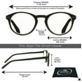 thumbnail image 2 of proSPORT Multifocal Progressive Computer Reader Glasses Men Women Black & Tortoise, 2 of 6