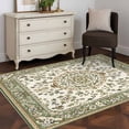 thumbnail image 3 of Sage Green Area Rug 4x6 FT, Non Slip Kids Room Carpet, Southwest Tribal Antique Boho-Chic Heritage Washable Soft Floor Carpet Non-Shedding Throw Rug for Dorm Kitchen Study Room Home Office Bedside, 3 of 9