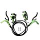 thumbnail image 1 of Naiovety Juego de frenos de disco hidráulico, accesorios de repuesto para bicicletas, componentes de bicicleta, accesorios de ciclismo, Kit de frenado, Ciclismo Verde Lado izquierdo y libre Naiovety OD025938-03, 1 of 6