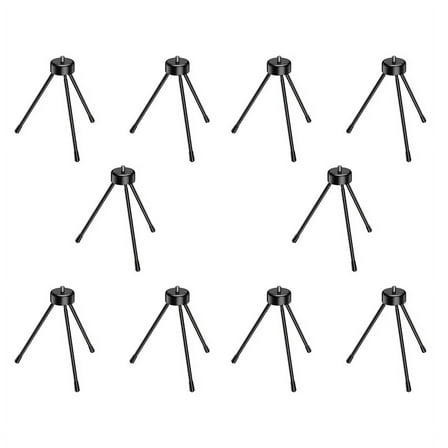 10X Mini Metal Tripod, Desktop Tripod with 1/4 Inch Screws, Suitable for Projectors and All Cameras