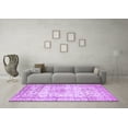 thumbnail image 3 of Ahgly Company Indoor Rectangle Persian Purple Traditional Area Rugs, 2' x 4', 3 of 4