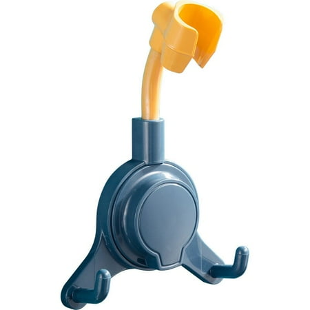 

Bathroom Shower Head Holder Adjustable Rotatable Shower Stand with Hook Wall Mounted Shower Bracket Punchless Tool