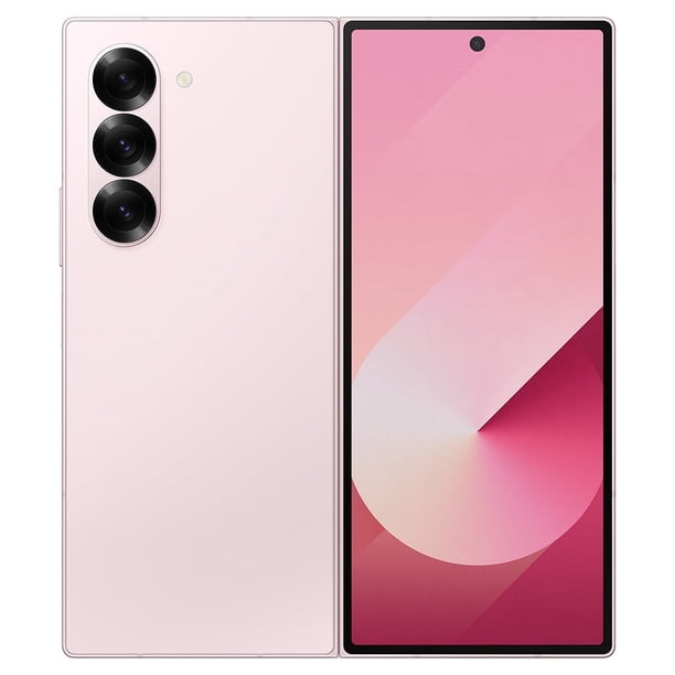 SAMSUNG Galaxy Z Fold 6, 256 GB, Desbloqueado Coreano, Sim Libre, Nano+eSIM, Rosa