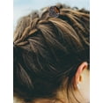 thumbnail image 5 of Long Hat Pin Black Retro Hollow Out Design Stick Pin Vintage Style Galvanized Alloy, 5 of 5