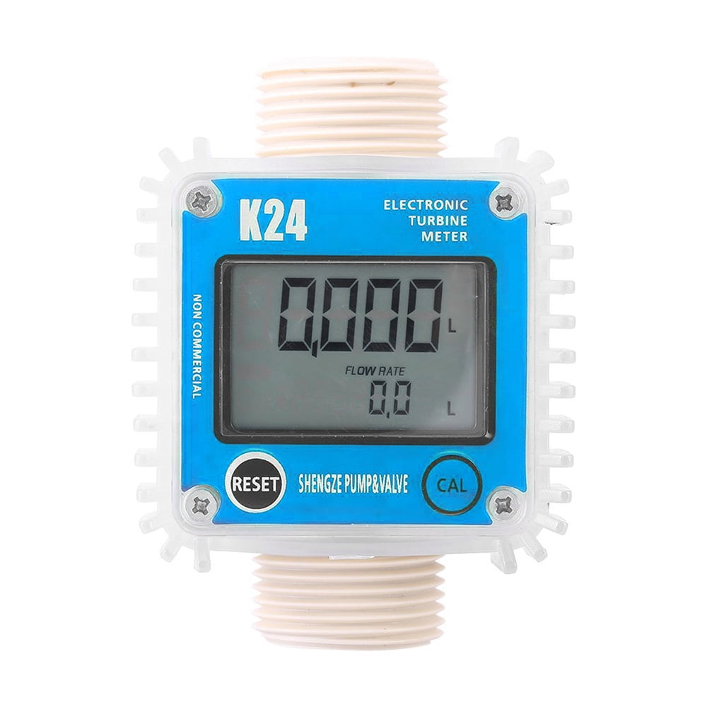 Details about   K24 Digital Flowmeter For Fuel Pro K24 Digital Flowmeter For Fuel For Chemicals 