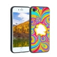thumbnail image 1 of Compatible with iPhone 8 Phone Case, Abstract-Psychedelia-Hippie-12 Case Silicone Protective for Teen Girl Boy Case for iPhone 8, 1 of 1