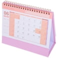 thumbnail image 2 of ColoMX Calendario de escritorio plegable: Calendario mensual de mesa 2026 con encuadernación de doble alambre, ideal para decoración del hogar y uso en la oficina, color verde., 2 of 7