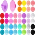 thumbnail image 1 of Cepillo de limpieza facial Nuogo de silicona para mujer, paquete de 40, 1 of 7