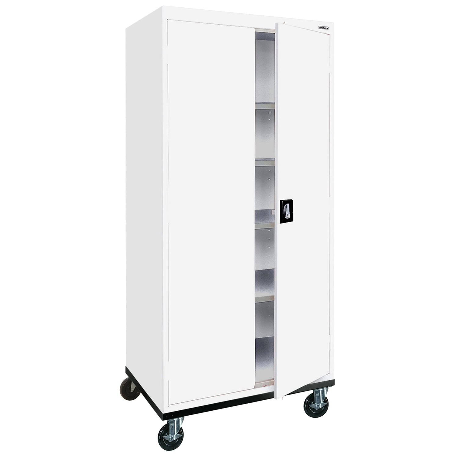 Sandusky Lee 30"W x 24"D x 72"H 5Shelf Transport Mobile Storage