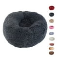 thumbnail image 4 of Lit de Sommeil pour Animaux Rond Petit Nid de Repos en Peluche Coussin Chaud pour Animaux Automne Hiver, 4 of 9