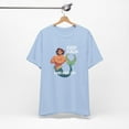 thumbnail image 4 of Merman Short Sleeve T-shirt | Keep Calm and Mer On | Mermaid Graphic Tee, 4 of 6