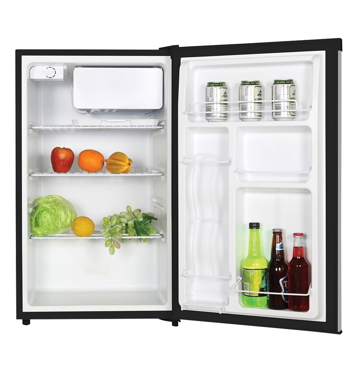 Koolatron Bc130ss 4 4 Cu Ft 124 L Compact Refrigerator Walmart Com Walmart Com